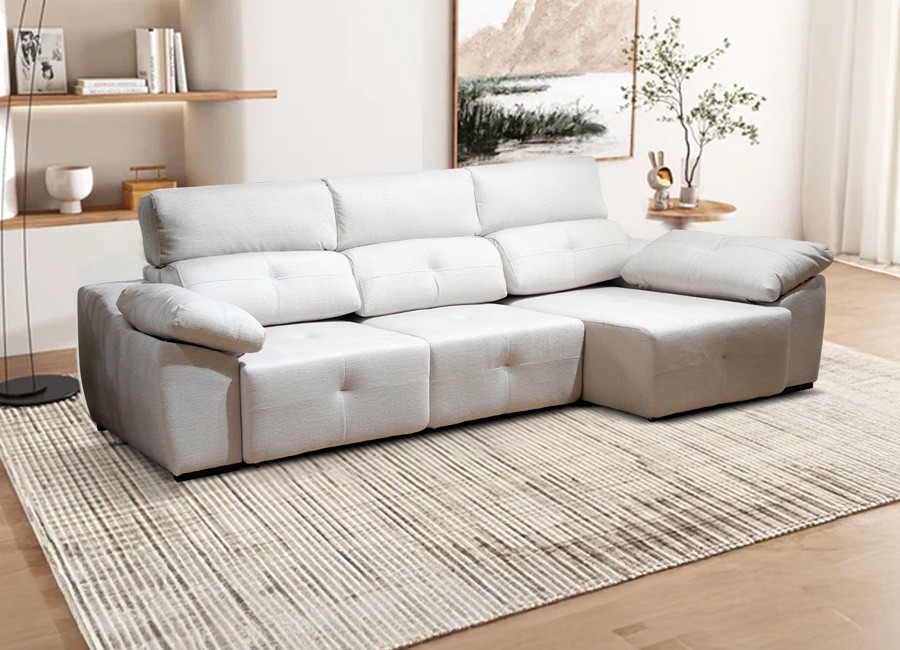 Sofá Tajo 240 con chaiselongue
