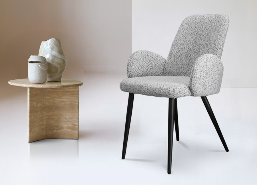 Silla Adara de color gris