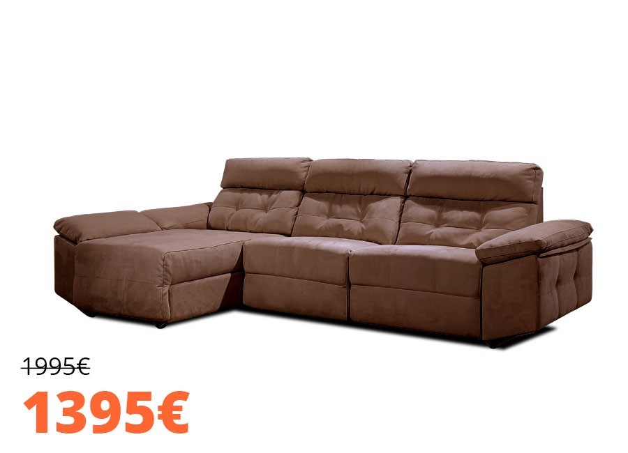 Turia 2 relax eléctricos+arcón en chaiselongue