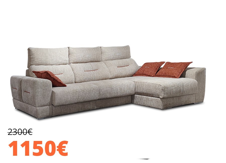 Río asientos extensibles, arcón y pouffs