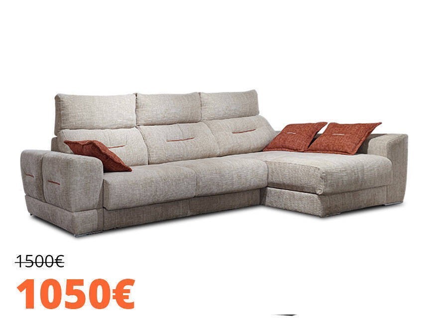 Río asientos extensibles, arcón y pouffs