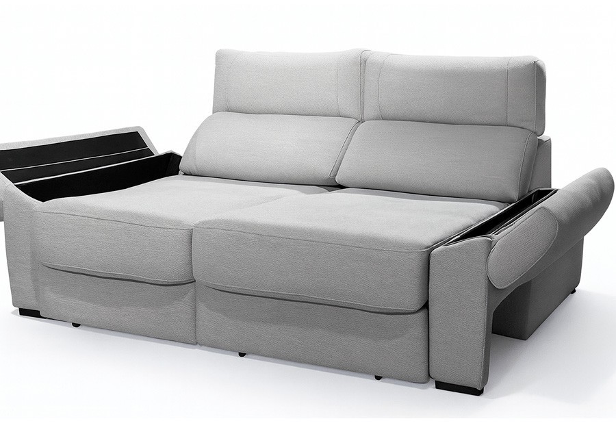 Sofá 950 de 260 cm con 2 asientos extensibles a suelo