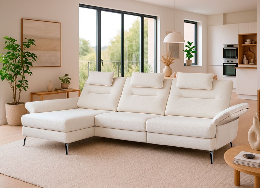 Sofá respaldos deslizantes